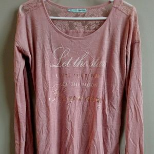 New, never worn long sleeve shirt